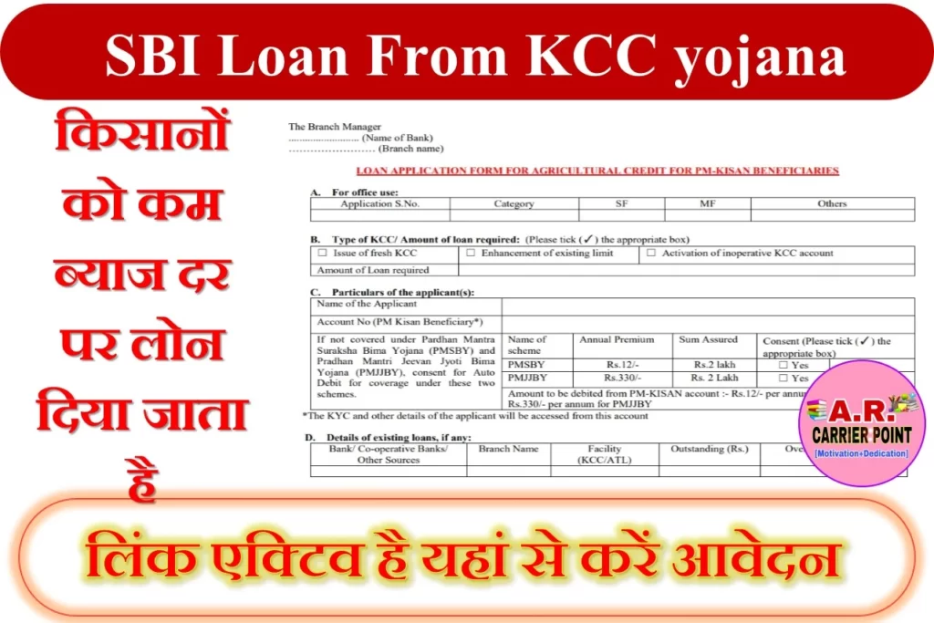 SBI Loan From KCC Scheme For Indian Farmers Can Apply Archives - A r ...