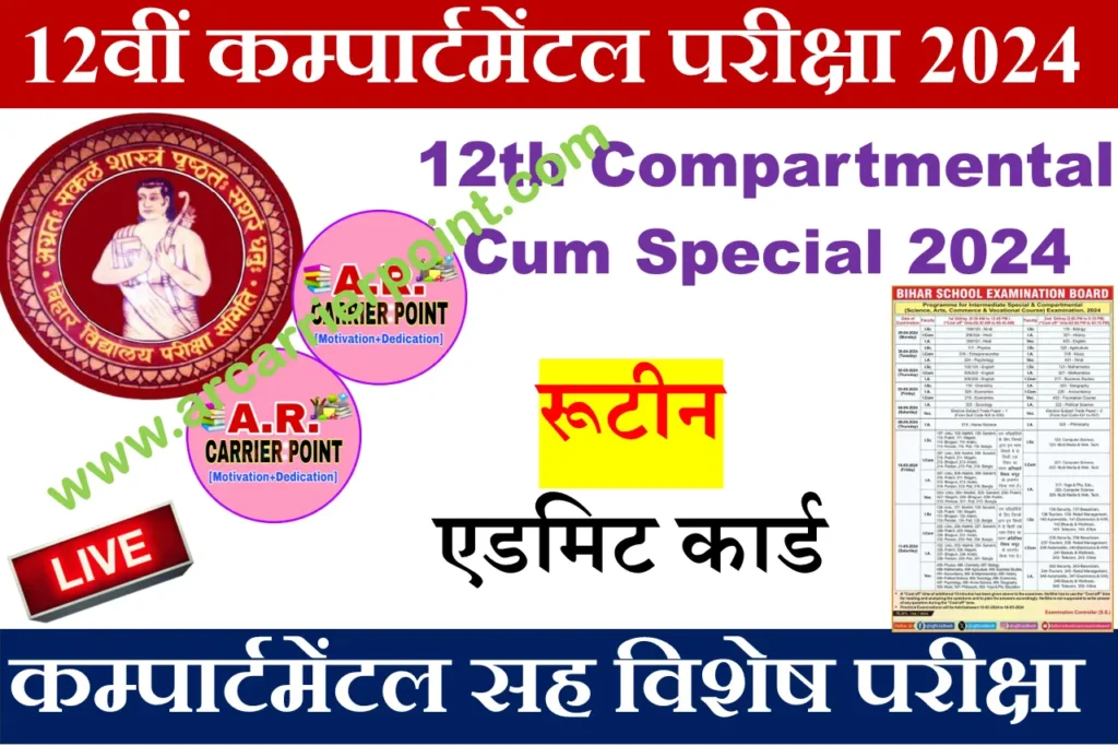 Inter Compartmental-Cum Special Exam Routine 2024