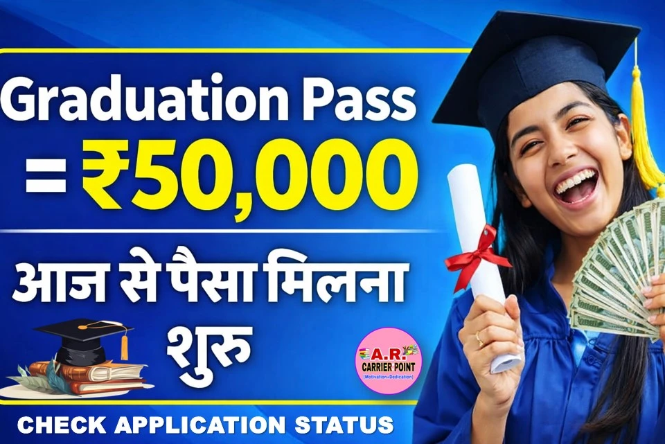 स्नातक पास प्रोत्साहन राशि- ₹50 हजार आना शुरू- जल्दी देखें